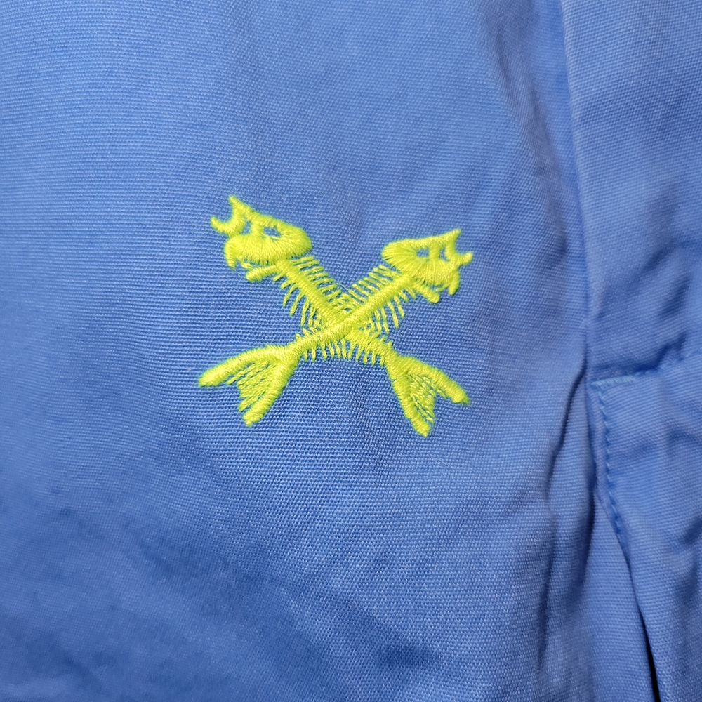 Vineyard Vines Men's Blue Breaker Short with Neon Embroidery - Picture 6 of 9